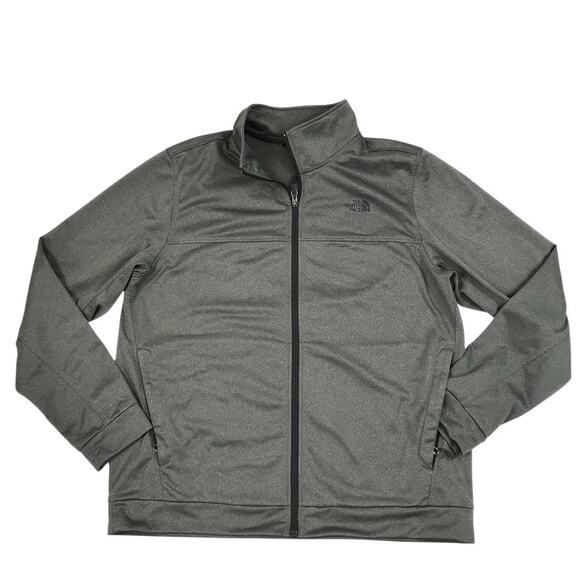 THE NORTH FACE Full Zip Performance Jacket Mens XL Gray Stretch Outdoor Travel - Picture 2 of 10